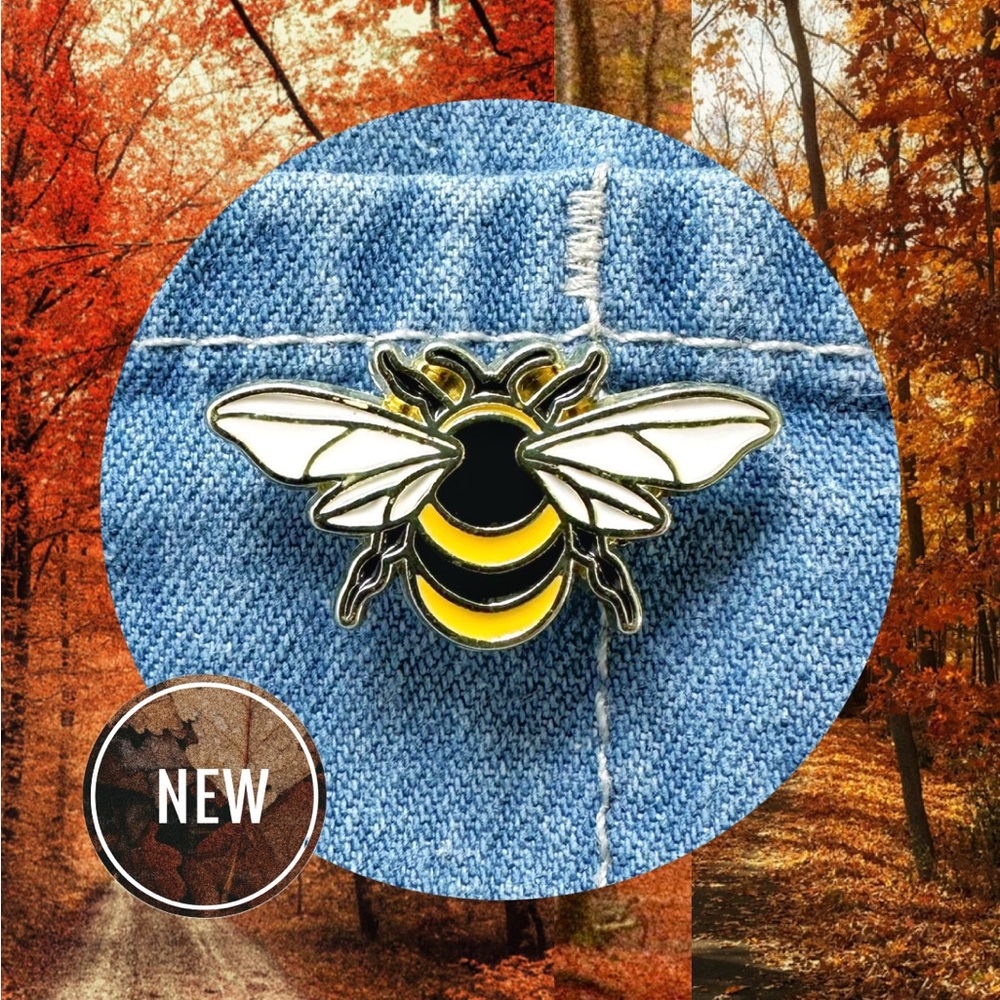 Bumble Bee Enamel Pin